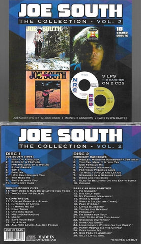 Joe South Collection Volume 2 3 Vol Two Three 2 Disc New CD