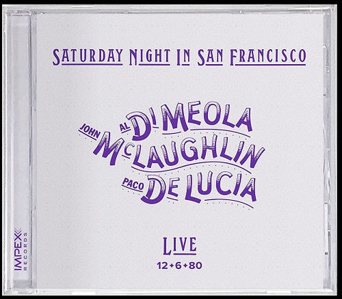 John McLaughlin Saturday Night In San Francisco New CD