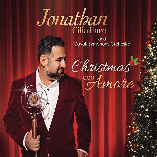 JONATHAN CILIA FARO CAVALLI SYMPHONY ORCHESTRA Christmas Con Amore New CD