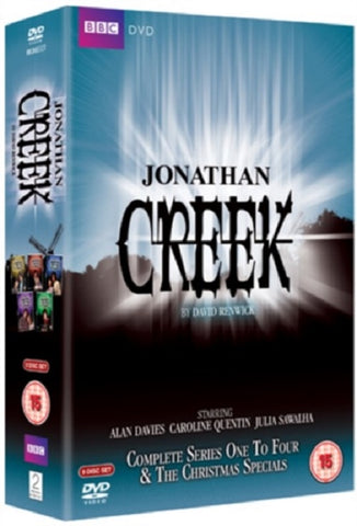 Jonathan Creek Season 1 2 3 4 Series 1-4 + Christmas Special New Region 4 DVD