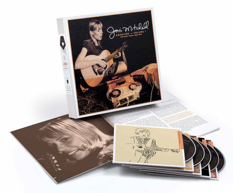 Joni Mitchell Archives Volume 1 Vol 1 The Early Years 1963 1967 5xDiscs New CD