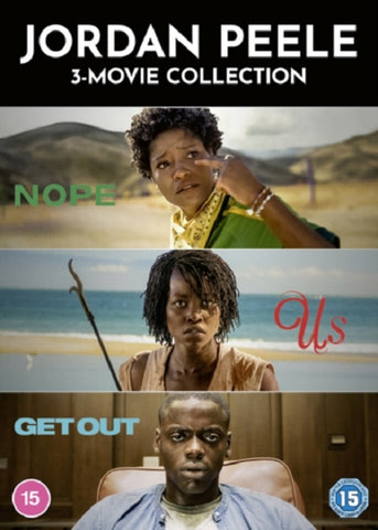 Jordan Peele 3 Movie Collection Get Out + Us + Nope (Allison Williams) New DVD