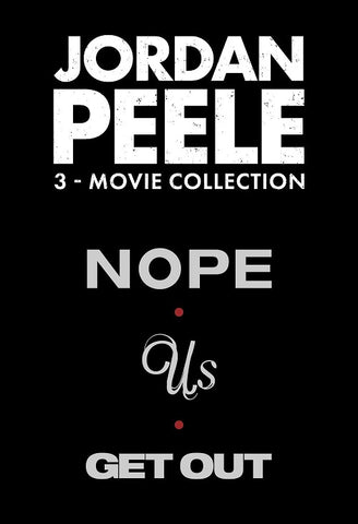 Jordan Peele 3 Movie Collection Nope + Us + Get Out (Daniel Kaluuya) New DVD