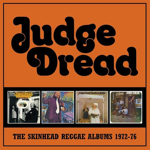 Judge Dread The Skinhead Reggae Albums 1972-76 1972 76 4 Disc New CD Box Set