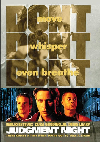 Judgment Night DVD Region 4 (Emilio Estevez Cuba Gooding Jr Denis Leary) New