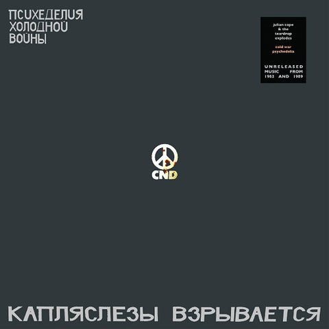 Julian Cope & The Teardrop Explodes Cold War Psychedelia And Limited Edition CD