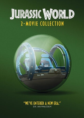 Jurassic World + Jurassic World Fallen Kingdom 2 Movie Collection New DVD