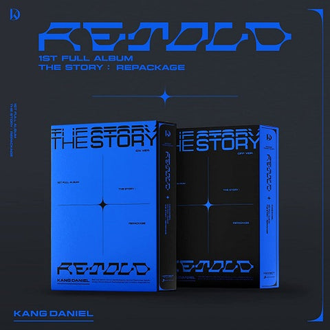 Kang Daniel Retold New CD + Calendar + Sticker + Photo Book + Poster + Postcard