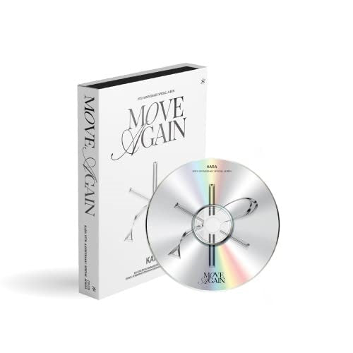 Kara Move Again 15th Anniversary Special Album CD + Booklet + Photos + Poster