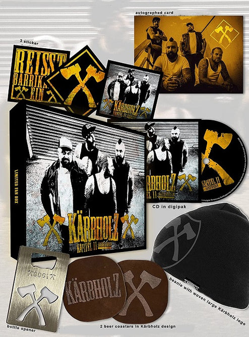 Karbholz Kapitel 11 Barrikaden Fanbox Eleven New CD