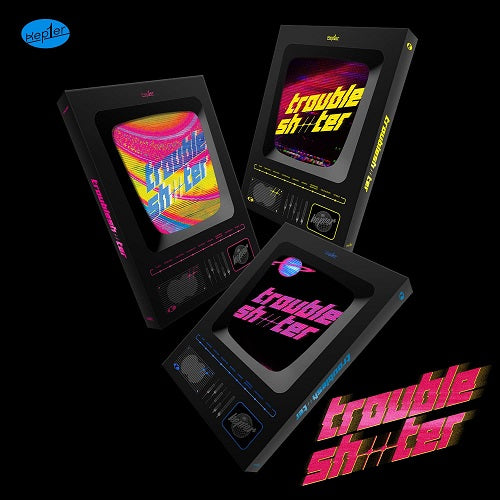 KEP1ER Troubleshooter New CD + Sticker + Photo Book + Photos + Photo Cards