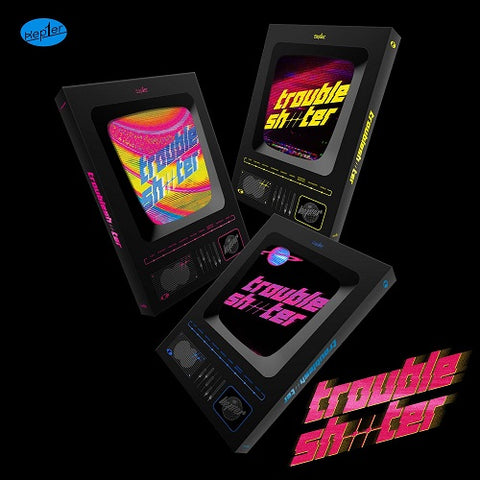 KEP1ER Troubleshooter New CD + Sticker + Photo Book + Photos + Photo Cards