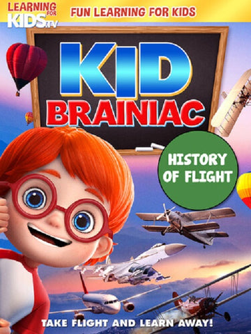 Kid Brainiac History Of Flight (Sally Rey Jerry Bronson Rich Daigle) New DVD