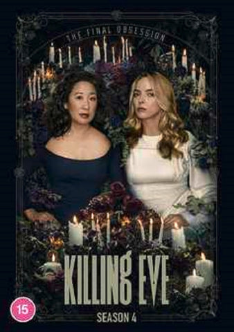 Killing Eve Season 4 Series Four Fourth (Sandra Oh Jodie Comer Fiona Shaw) DVD