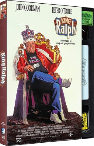 KING RALPH VINTAGE VIDEO (John Goodman Peter O'Toole John Hurt) New DVD