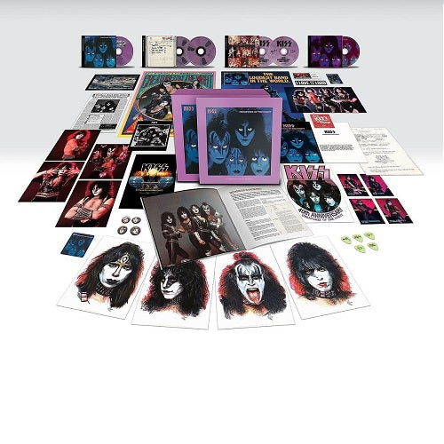 KISS Creatures Of The Night 40th Anniversary Edition New CD + Book + Blu-ray