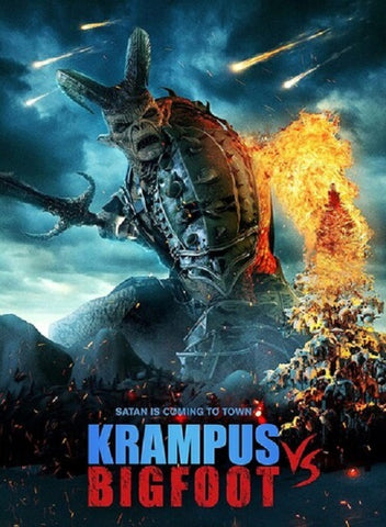 Krampus Vs Bigfoot (Carlos Welos Carli Rader Marco Guzman Nate Trevors) DVD