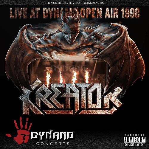 Kreator LIVE AT DYNAMO OPEN AIR 1997 New CD