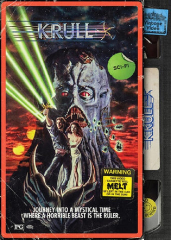 KRULL VINTAGE VIDEO (Ken Marshall Lysette Anthony Freddie Jones) New DVD
