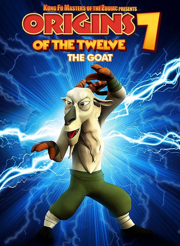 Kung Fu Masters of the Zodiac Origins of the Twelve 7 The Goat 12 Seven New DVD