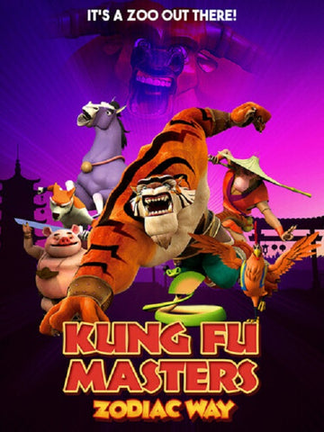 Kung Fu Masters Zodiac Way (Paul 'Maxx' Rinehart Toni Thompson) New DVD