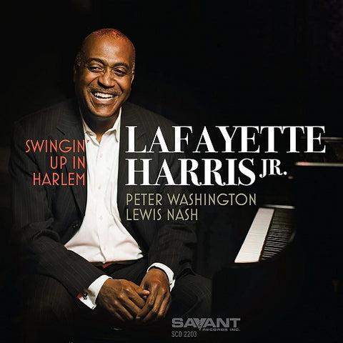 Lafayette Harris Jr Swingin Up in Harlem New CD