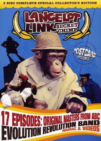Lancelot Link Secret Chimp 3xDiscs Complete Collector's Edition Region 1 DVD