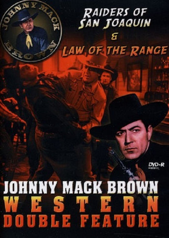 Law of the Range + Raiders of San Joaquin Johnny Mack Brown Western Volume 2 DVD