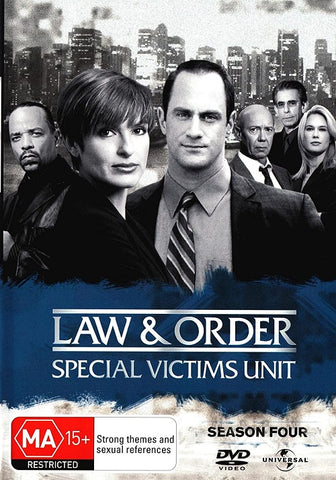 Law and Order Special Victims Unit Season 4 Series Four And New Region 4 DVD SVU