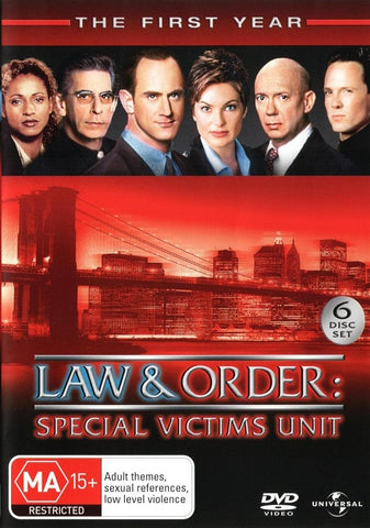 Law and Order Special Victims Unit Year 1 One New Region 4 DVD SVU