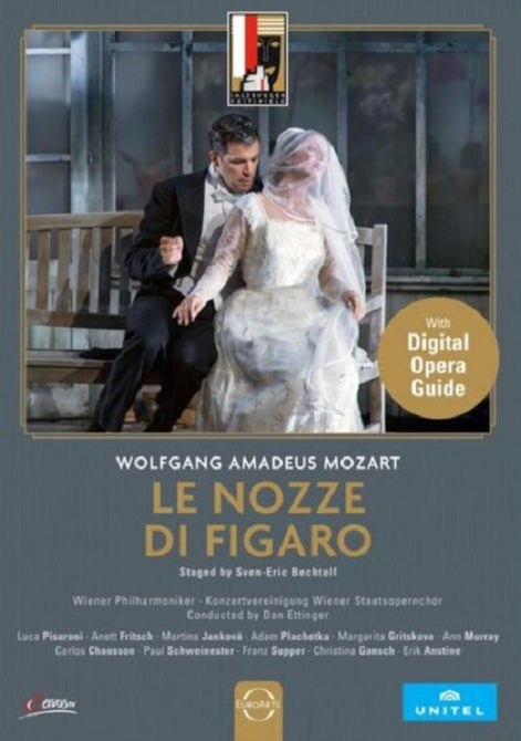 Le Nozze Di Figaro Salzburg Festival (Dan Ettinger Wolfgang Amadeus Mozart) DVD