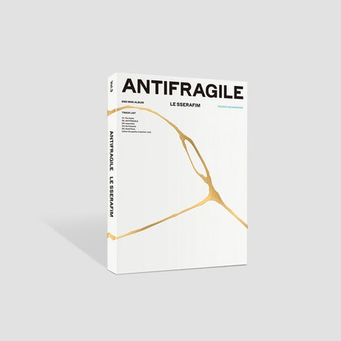 Le Sserafim Antifragile Frozen Aquamarine New CD