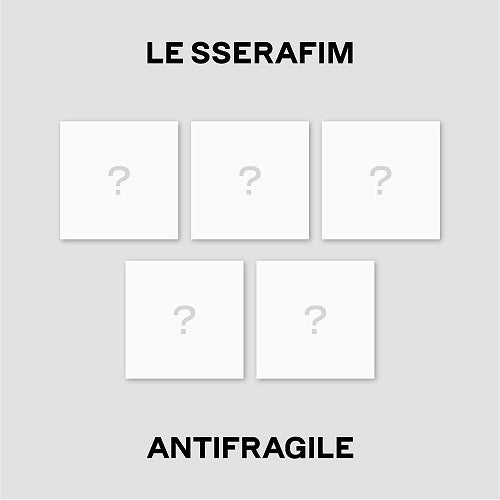 Le Sserafim Antifragile Random Cover Compact Version New CD + Booklet + Photos