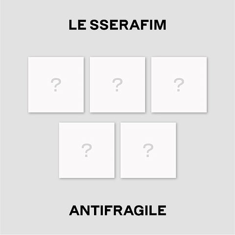 Le Sserafim Antifragile Random Cover Compact Version New CD + Booklet + Photos