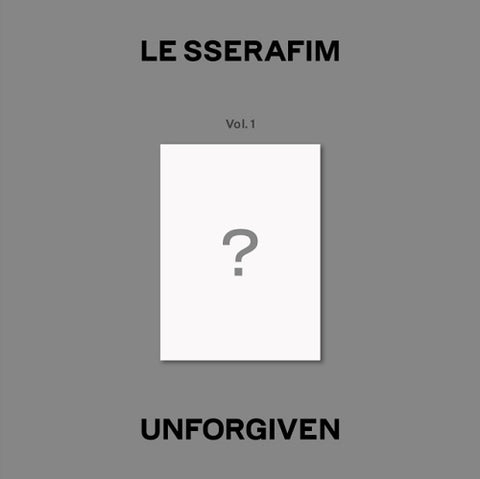 Le Sserafim UNFORGIVEN Volume 1 Vol One New CD + Sticker + Booklet + Photo Book