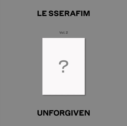 Le Sserafim UNFORGIVEN Volume 2 Vol Two New CD + Sticker + Booklet + Photo Book