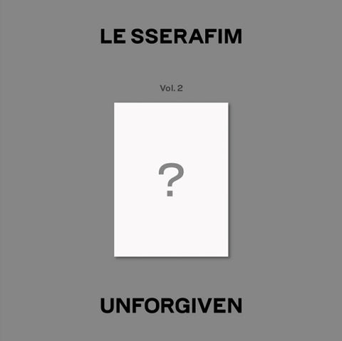 Le Sserafim UNFORGIVEN Volume 2 Vol Two New CD + Sticker + Booklet + Photo Book