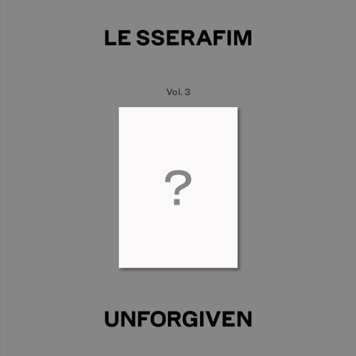 Le Sserafim UNFORGIVEN Volume 3 Vol Three CD + Sticker + Booklet + Photo Book