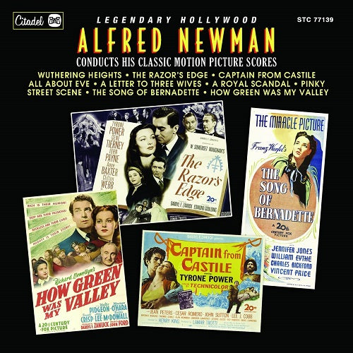 Legendary Hollywood Alfred Newman Conducts His Classic Motion PicturE New CD
