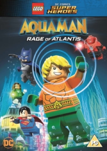 LEGO Aquaman Rage of Atlantis (Dee Bradley Baker) New Region 4 DVD + Digital