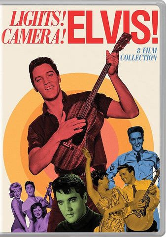 Lights Camera Elvis 8 Film Collection (Elvis Presley Carolyn Jones) New DVD