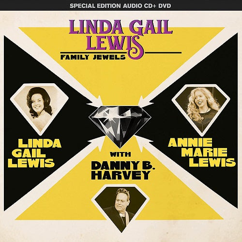 Linda Gail Lewis Family Jewels 2 Disc New CD + DVD