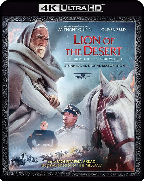 Lion of the Desert (Anthony Quinn Oliver Reed Irene Papas) New Blu-ray