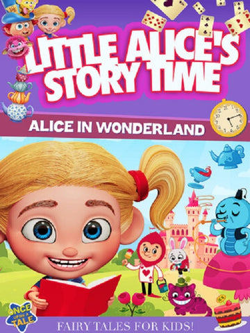 Little Alice's Storytime Alice In Wonderland Alices New DVD