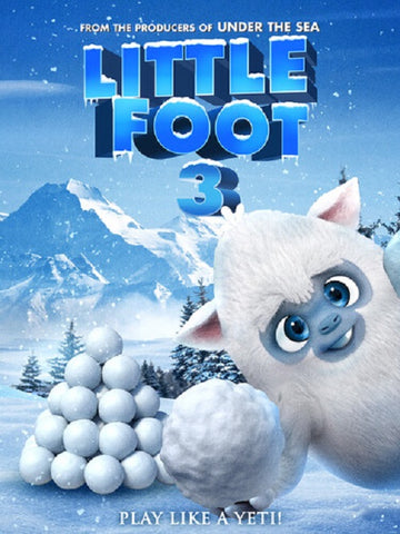 Little Foot 3 (Larry G. Jones KJ Schrock Nikki Soohoo Simon Hill) Three DVD