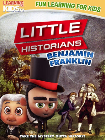 Little Historians Benjamin Franklin (Sophia Mulaney Trey Drummer) New DVD