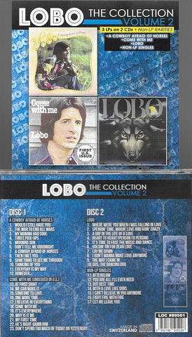 Lobo Collection V.2-3 V 2 3 2 Disc New CD