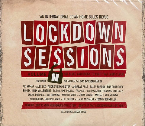 Lockdown Sessions 2 Hot Blues & Boogie To Fight That Cabin Fever Two 2 Disc CD