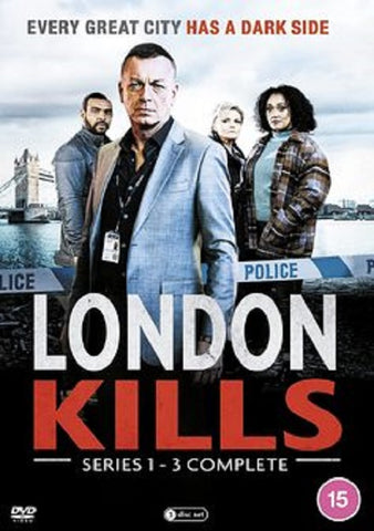 London Kills Season 1 2 3 Series One Two Three (Hugo Speer) New DVD Box Set
