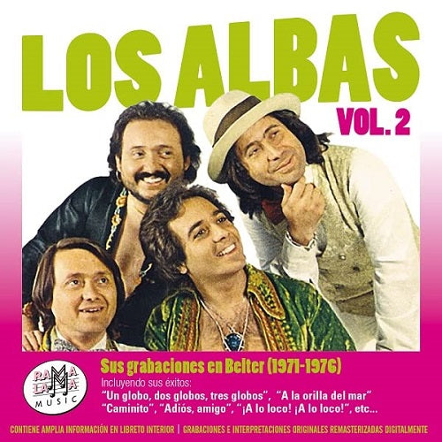 Los Albas Sus Grabaciones En Belter 1971 1976 Volume 2 Vol Two 2 Disc New CD